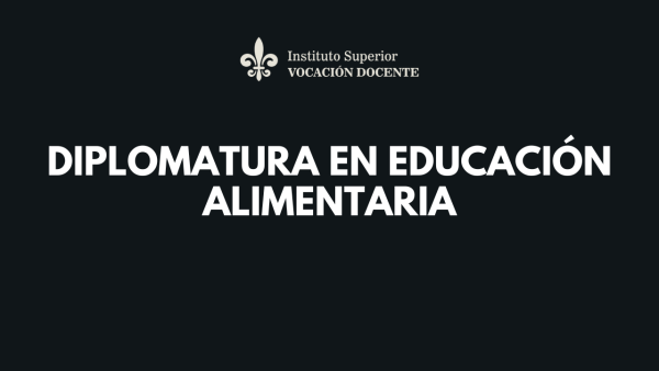 Diplomatura en Educación Alimentaria